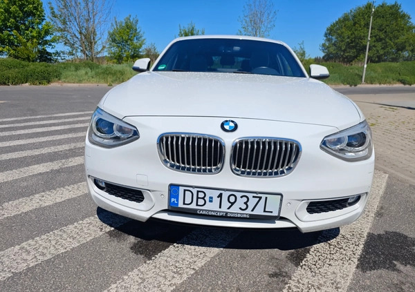 BMW Seria 1 cena 35999 przebieg: 162300, rok produkcji 2012 z Grybów małe 211